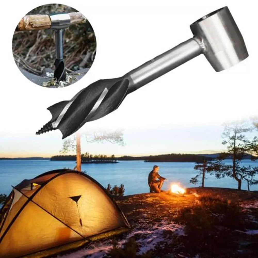 Manual Wood Auger Hand Drill Wrench