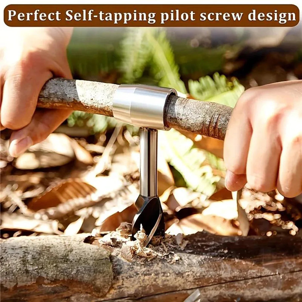 Manual Wood Auger Hand Drill Wrench