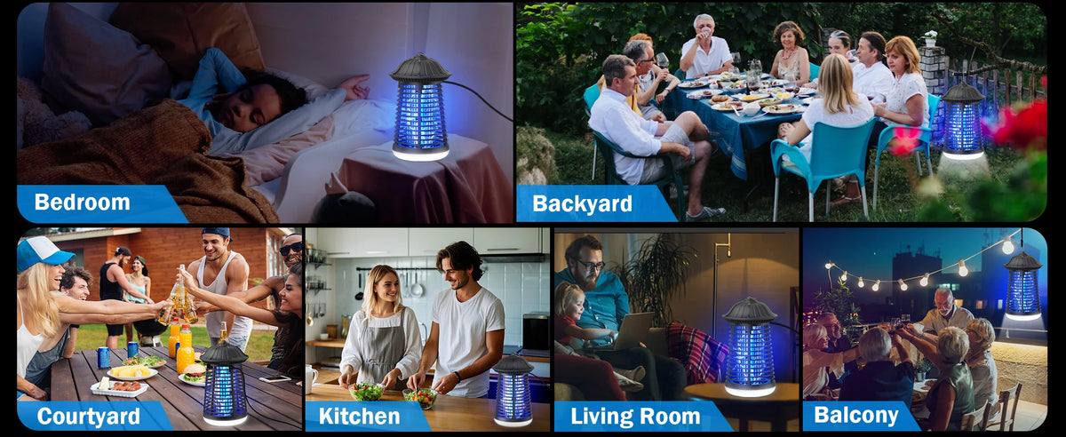 Electric Bug Zapper Outdoor & Indoor with LED Light