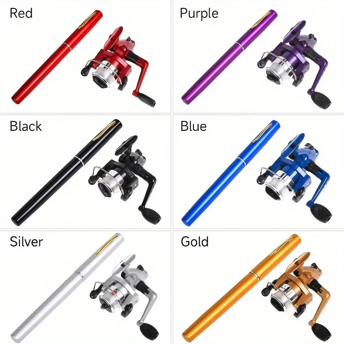 Fishing Rod, Mini, Portable, Pen Shape
