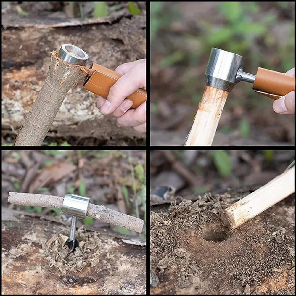 Manual Wood Auger Hand Drill Wrench