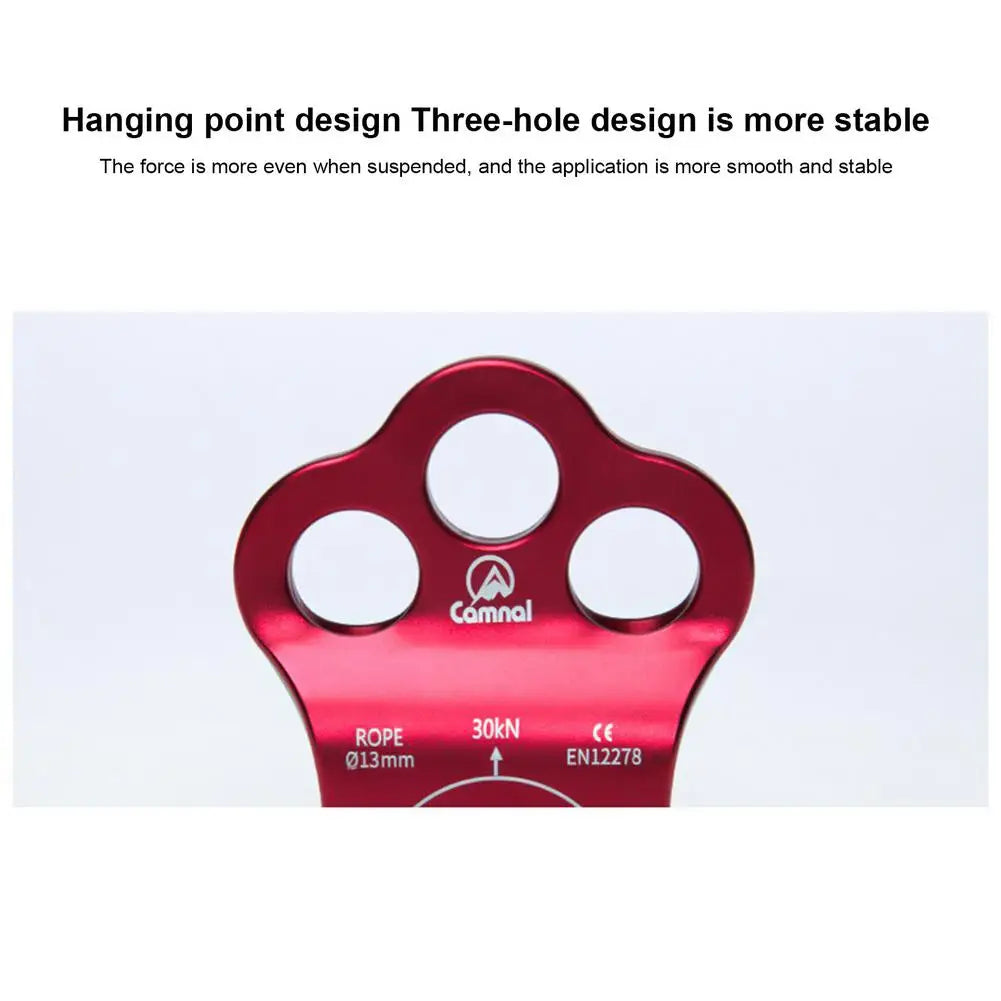Climbing Pulley Mountaineering Rescue Equipment 7075 Aviation Aluminum