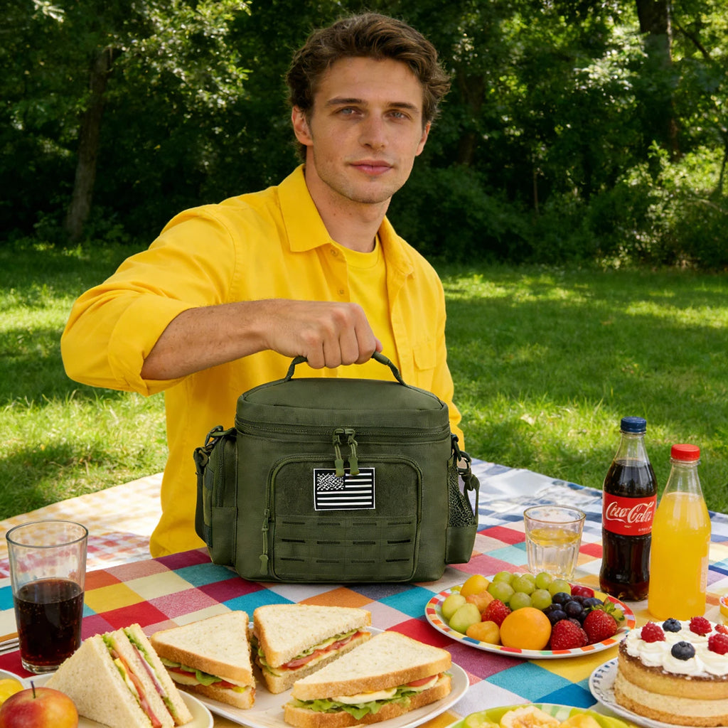 Tactical Heavy Duty Lunch Box for Work, Camping, Picnics