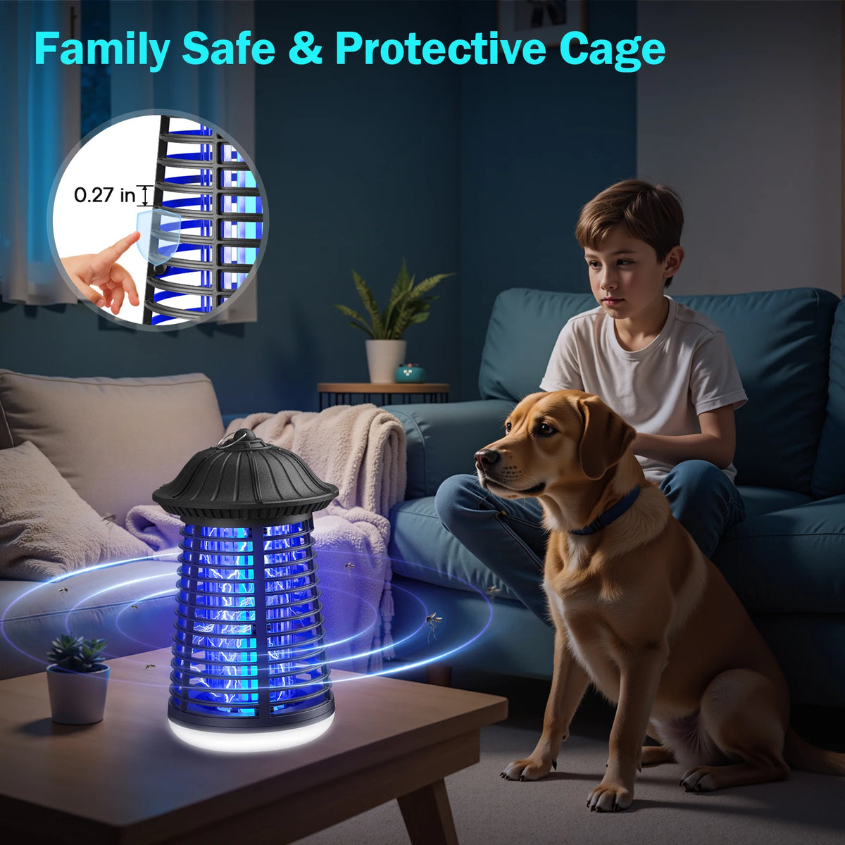 Electric Bug Zapper Outdoor & Indoor with LED Light