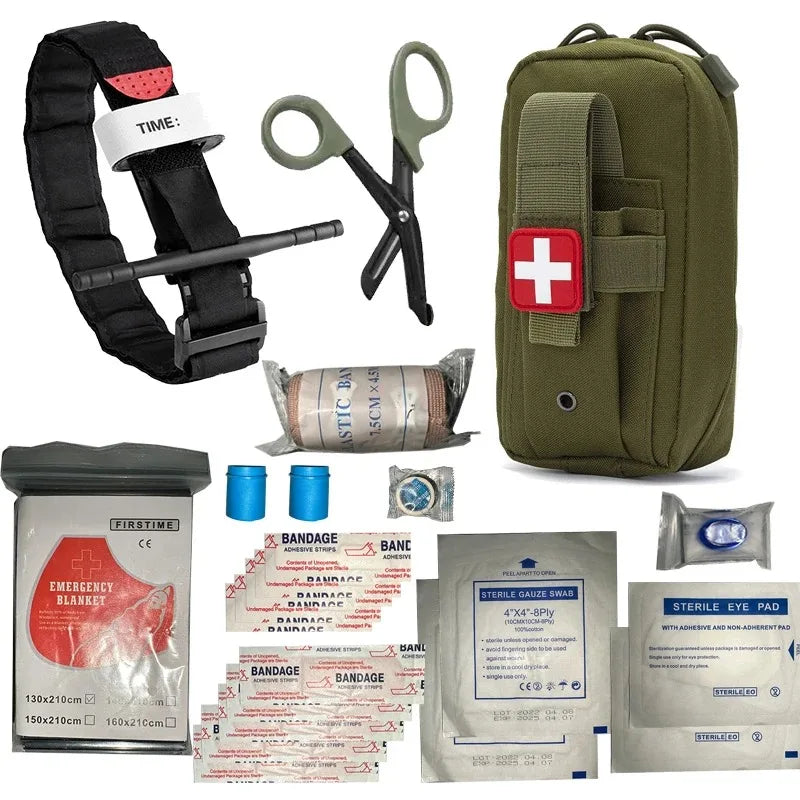 Trauma Survival Kit First Aid Medical Pouch