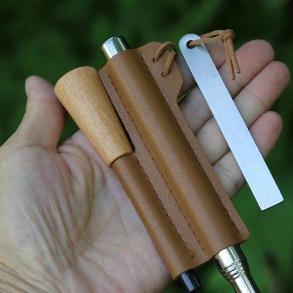 Waterproof Iron magnesium ignition rod  kit,