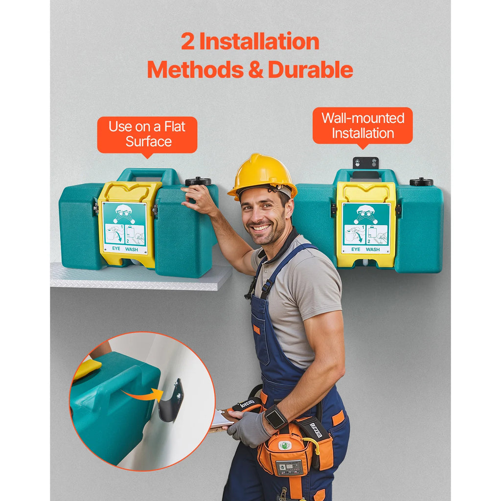 Portable Eye Wash Station OSHA-Approved