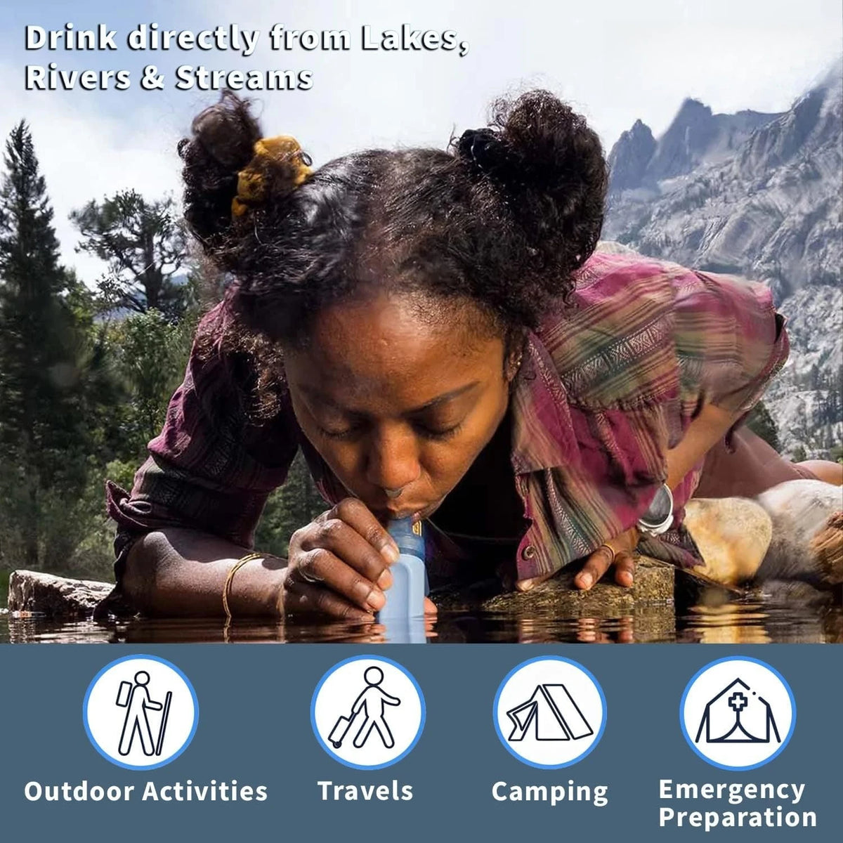 Outdoor Water Purifier Outdoor Adventure Gear