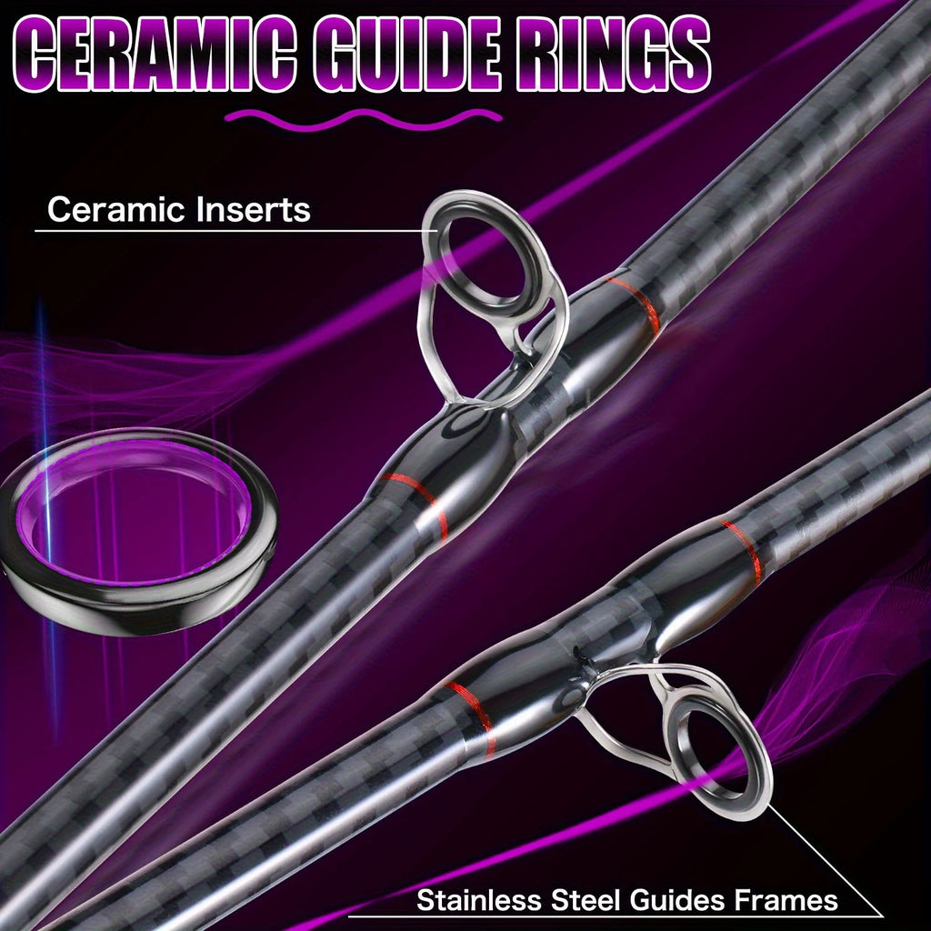 Telescopic Fishing Rod for Freshwater & Saltwater
