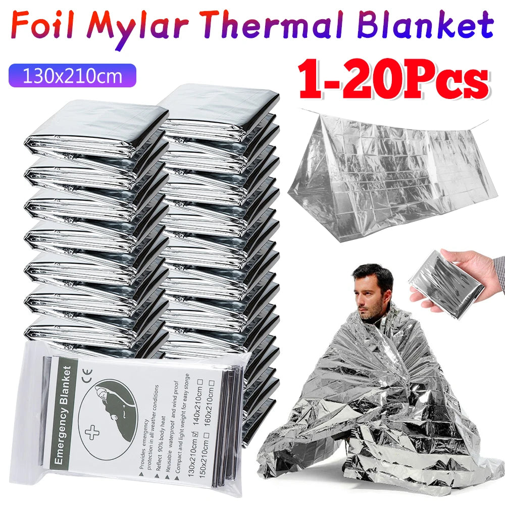 Emergency Mylar Thermal Foil Space Blanket