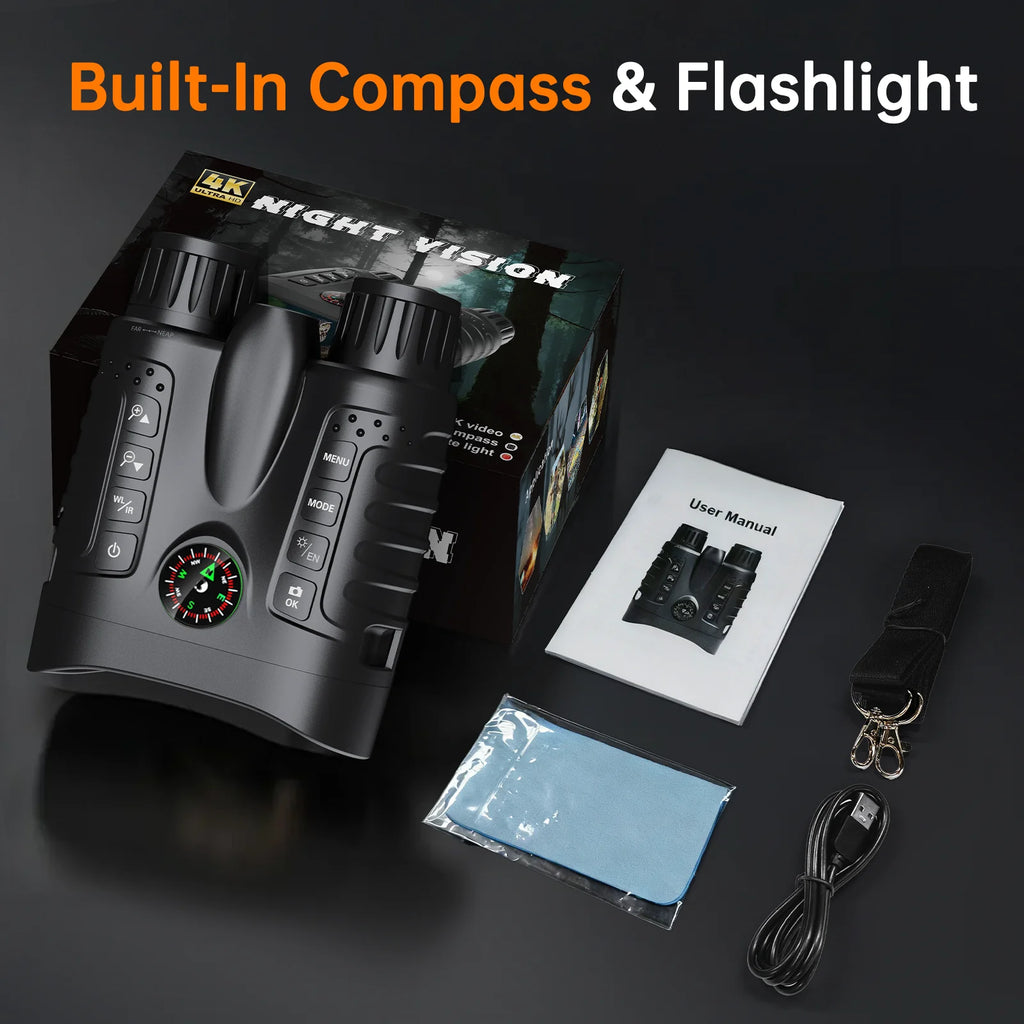 Full Dark Infrared Night Vision Telescope Goggles
