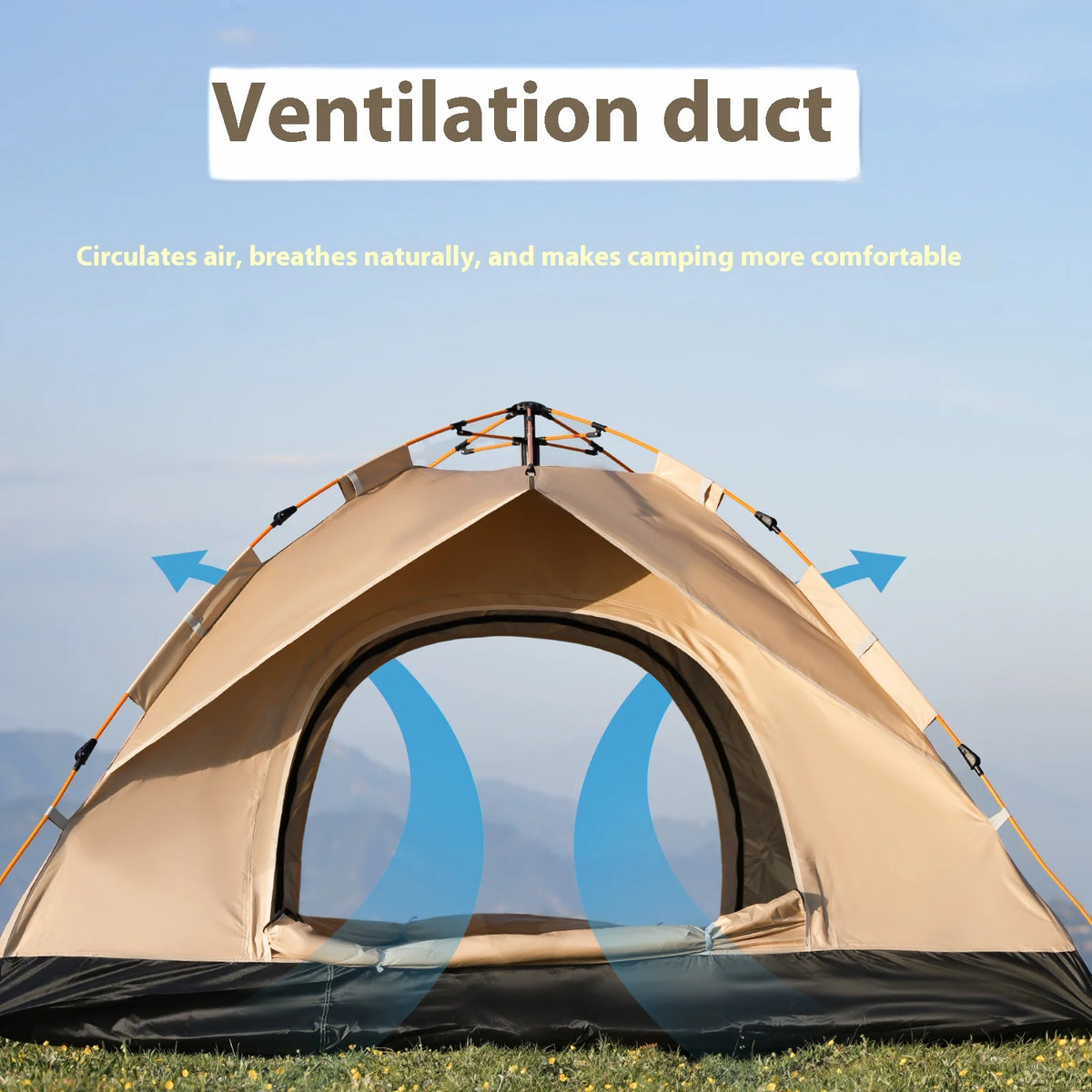 Sun & Rain Shelter for Beach & Camping