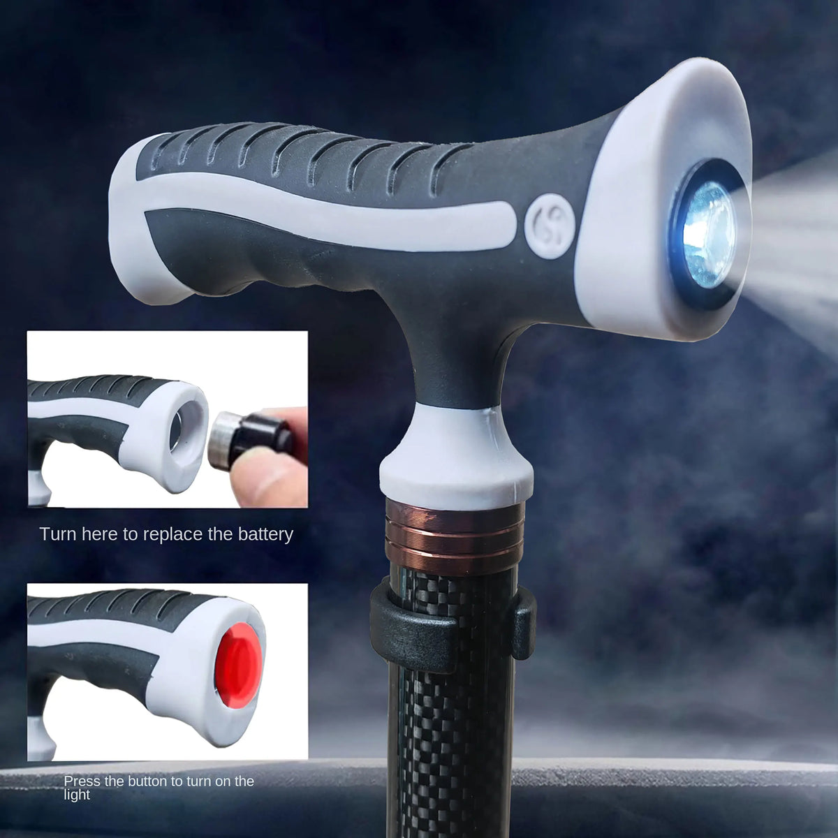 Carbon Fiber Trekking Poles for Hiking And Walking