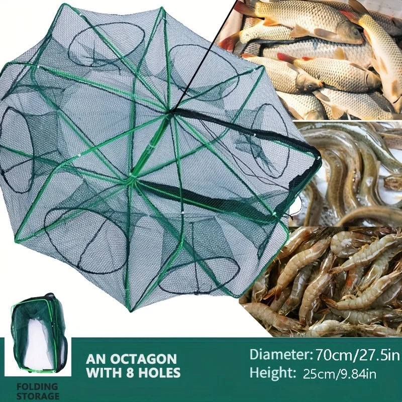 Fishing Cage - Suitable for Catching Fish, Shrimp, Eel, Lobster