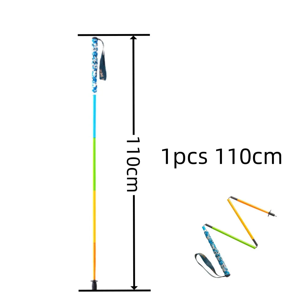 Climbing Stick, Carbon Fiber Five Section Folding