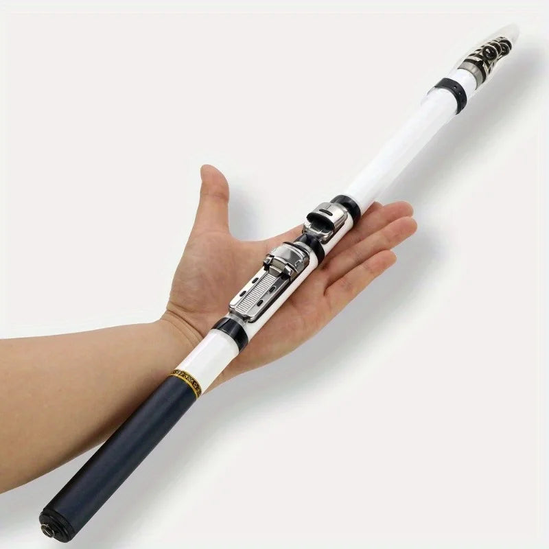 Telescopic Fishing Rod,  Smooth Line Guide System