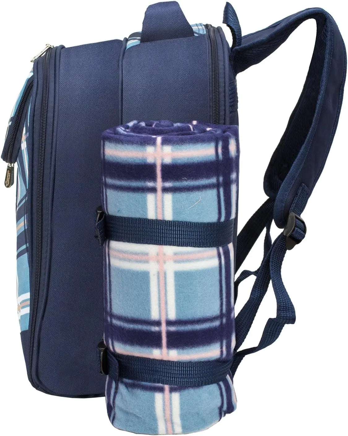 Picnic Backpack Bag for 2 Person with Cooler Compartment