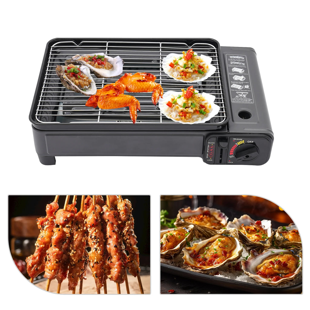 Portable Dual Fuel Gas Grill Stove