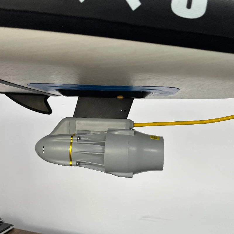 Electric power  underwater motor for inflatable paddle canoe fishing boat