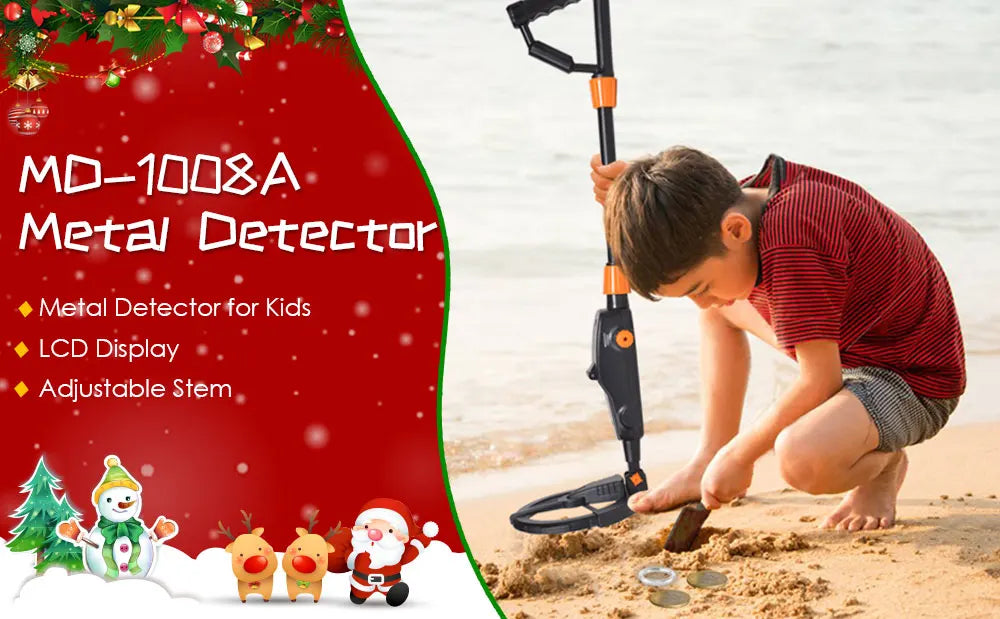 Metal Detector Waterproof Adjustable 30" to 42"