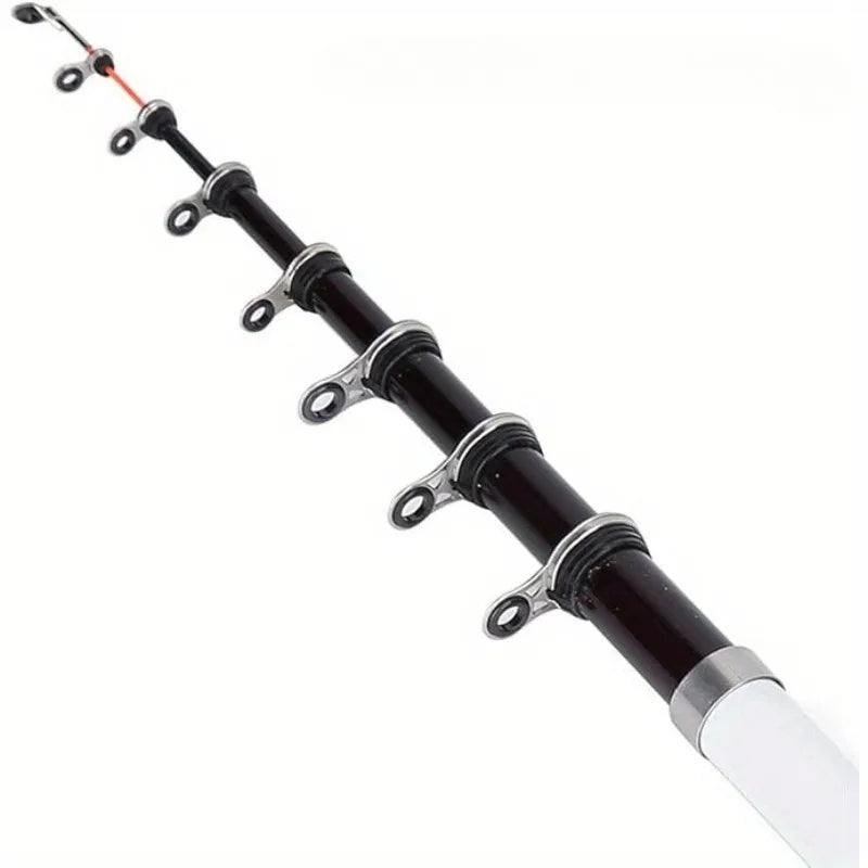 Telescopic Fishing Rod,  Smooth Line Guide System