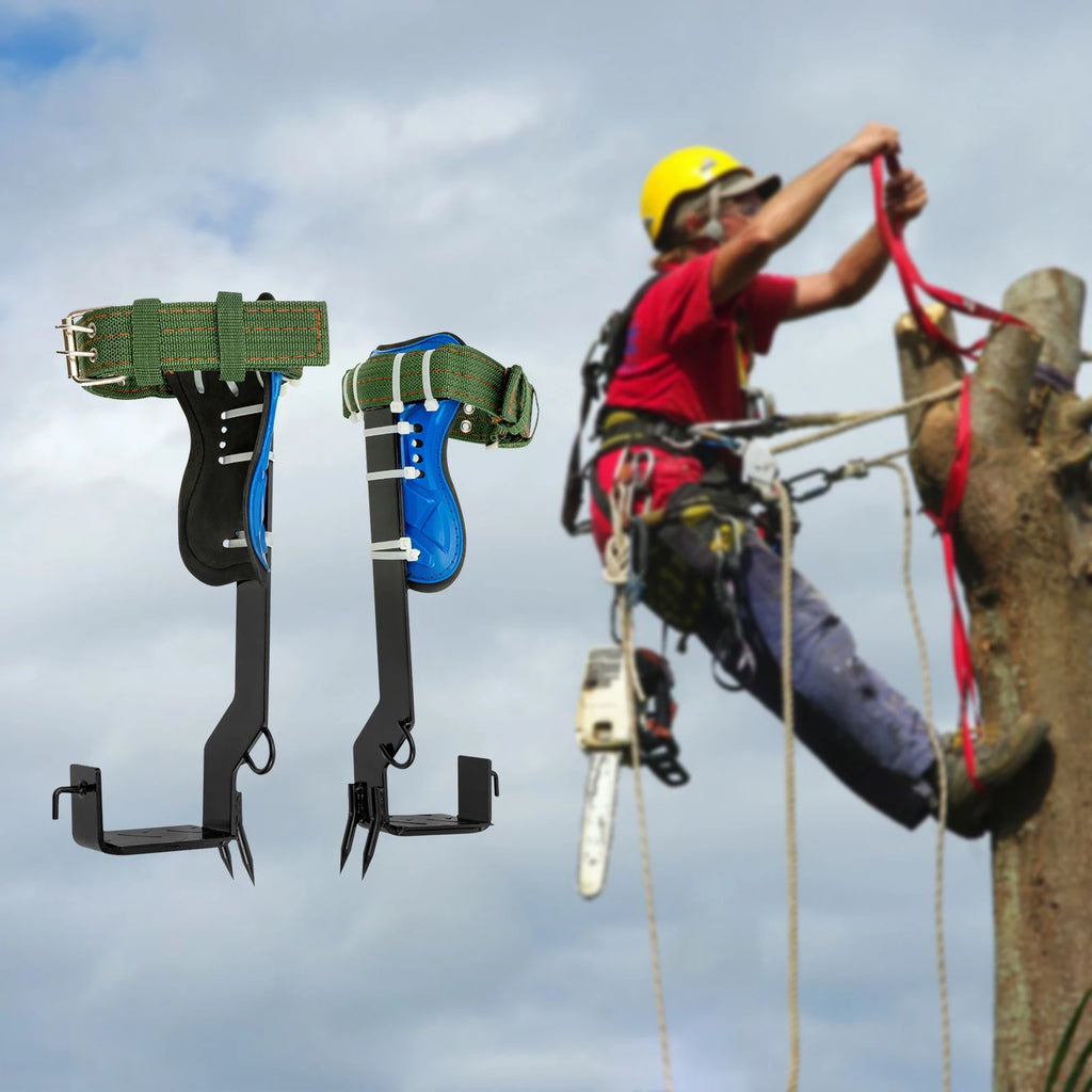 Climbing Gaffs with Safety Belt & Rope