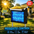Solar Bug Zapper 4500V with Panel Sensor, Waterproof
