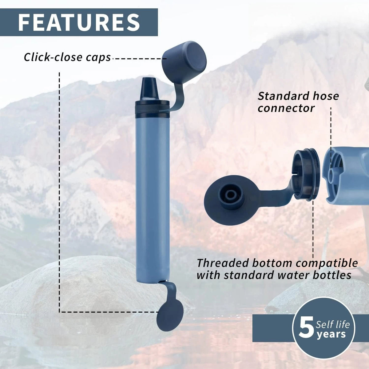 Outdoor Water Purifier Outdoor Adventure Gear