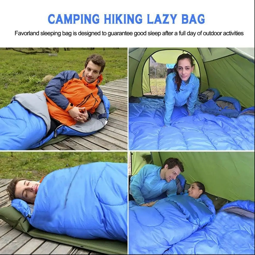 Warm Envelope Backpacking Winter Sleeping Bag
