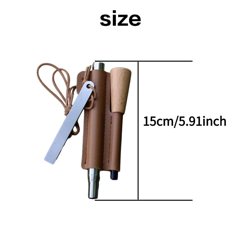 Waterproof Iron magnesium ignition rod  kit,