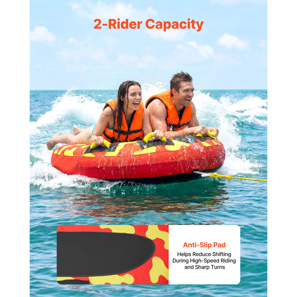 Towable Inflatable Tube Anti-Slip Pad Nylon Cover