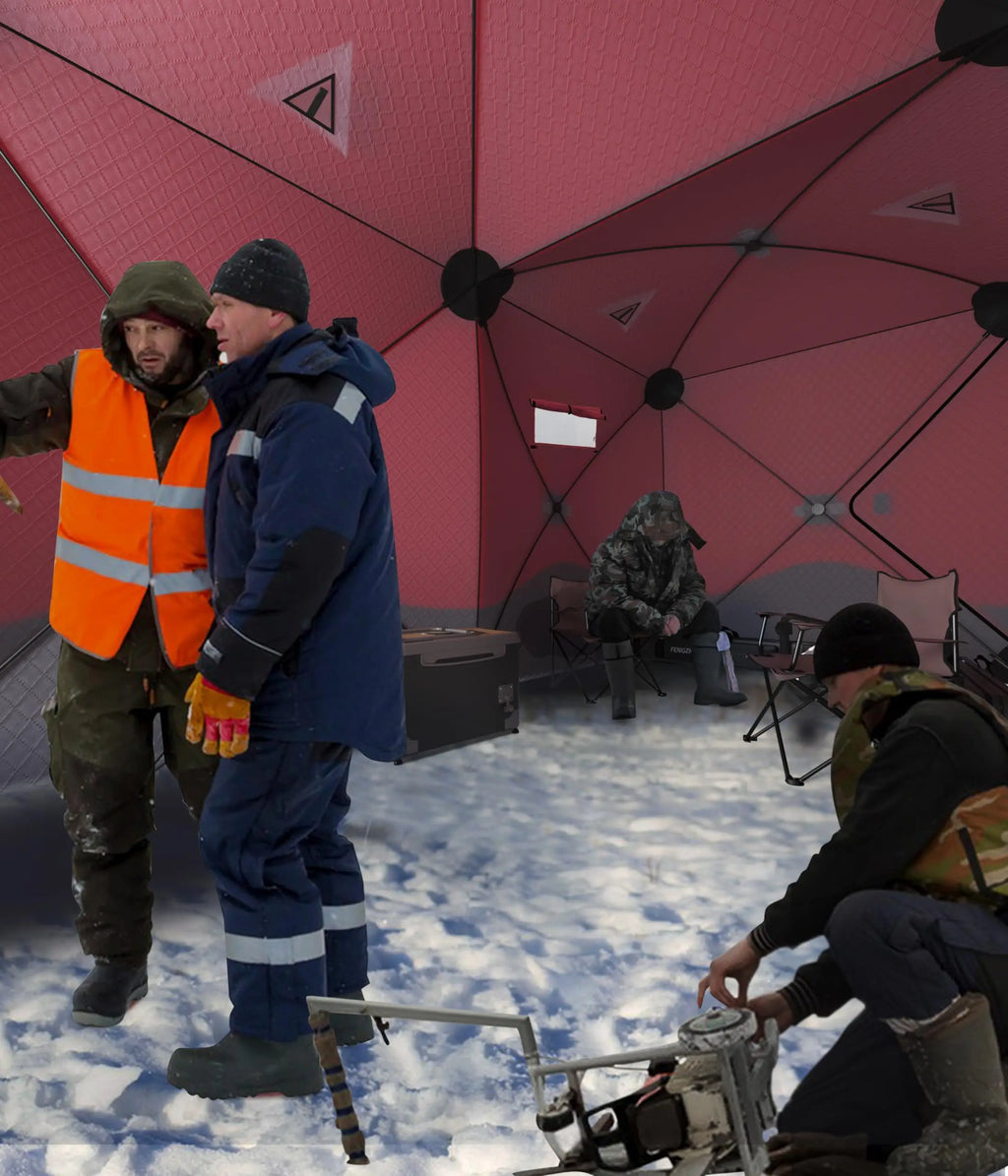 Insulated Ice Fishing Shanty Windproof and Warm