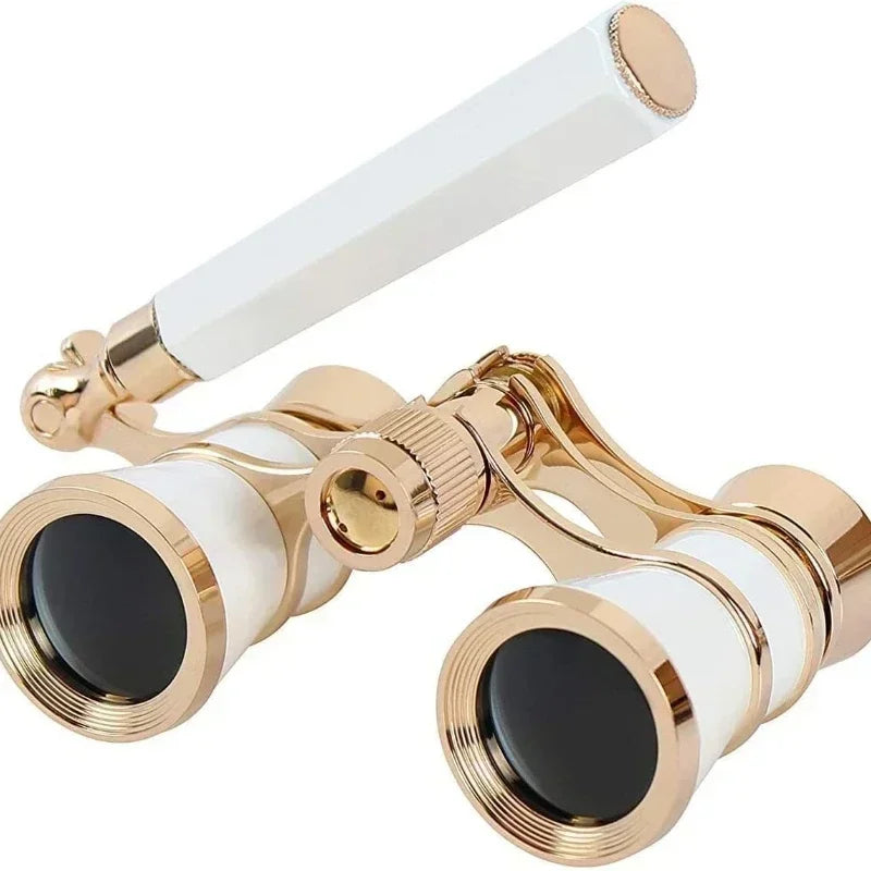Opera Glasses Binoculars with Handle for Stage Concert Camping