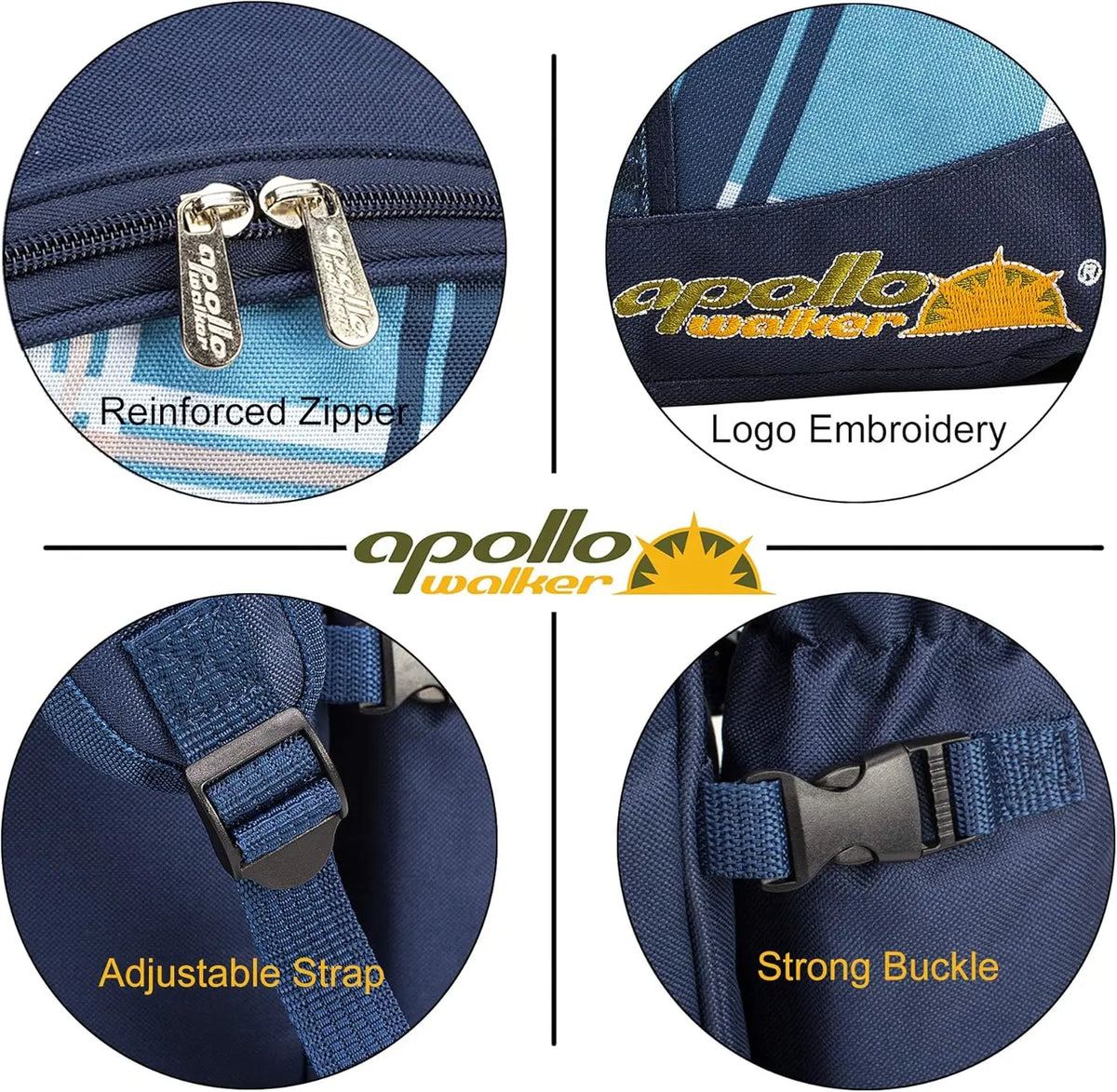 Picnic Backpack Bag for 2 Person with Cooler Compartment