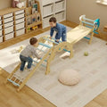 Toddler Climbing Toys Indoor with Ramp, Arch and Ladder