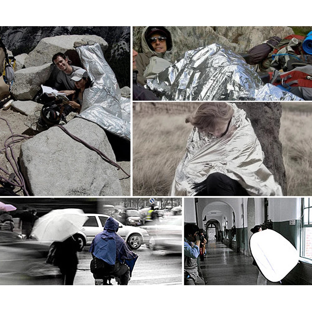 Emergency Mylar Thermal Foil Space Blanket