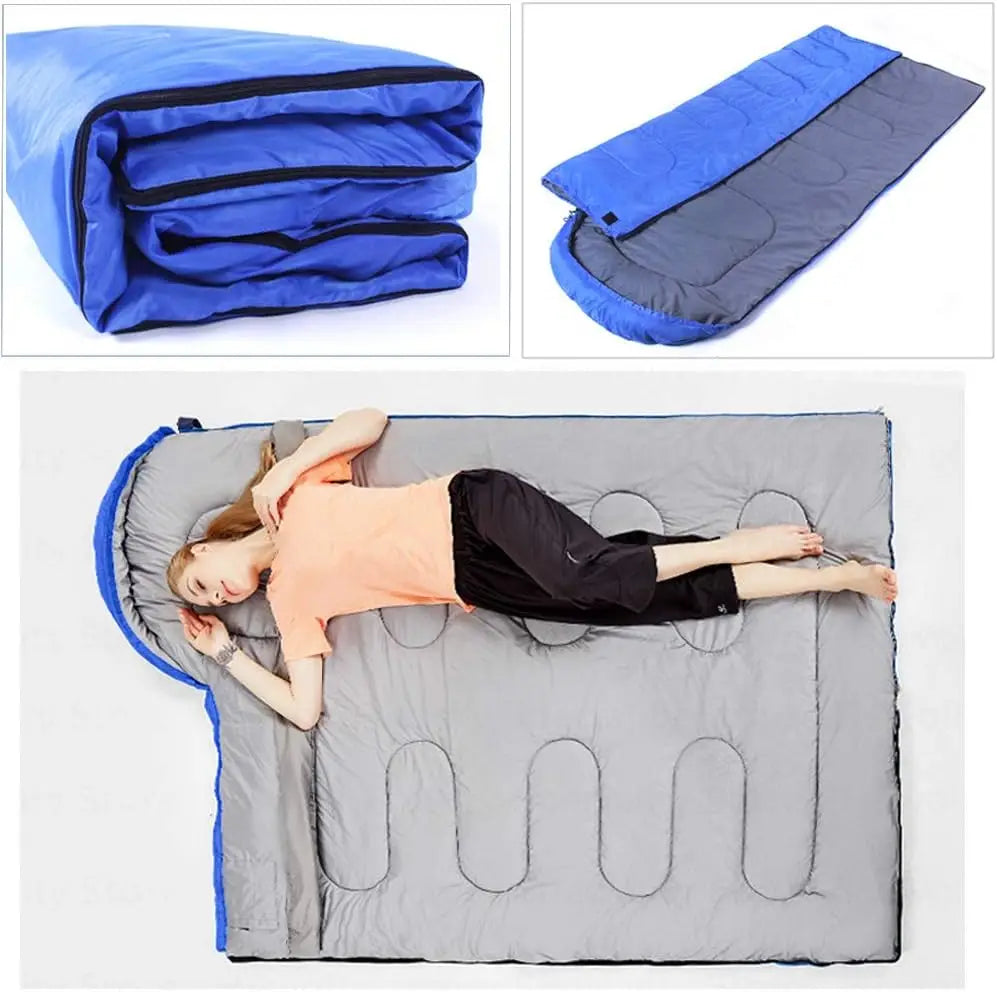Warm Envelope Backpacking Winter Sleeping Bag