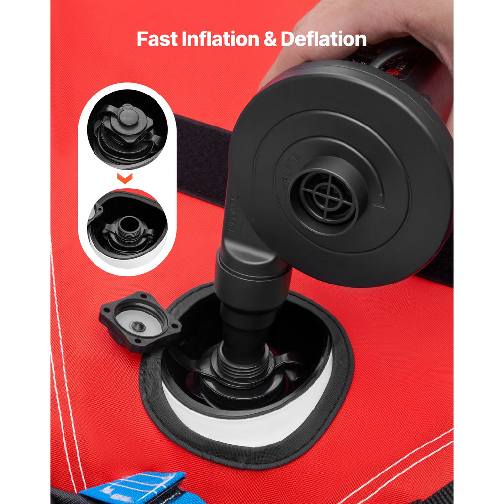 Towable Tubes for Boating with Full Nylon Cover Dual Tow Points