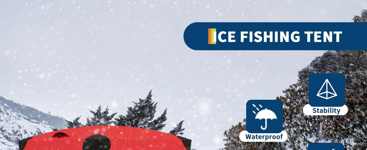 Insulated Ice Fishing Shanty Windproof and Warm