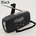 Solar Hand Crank Radio Power Bank and LED Flashlight