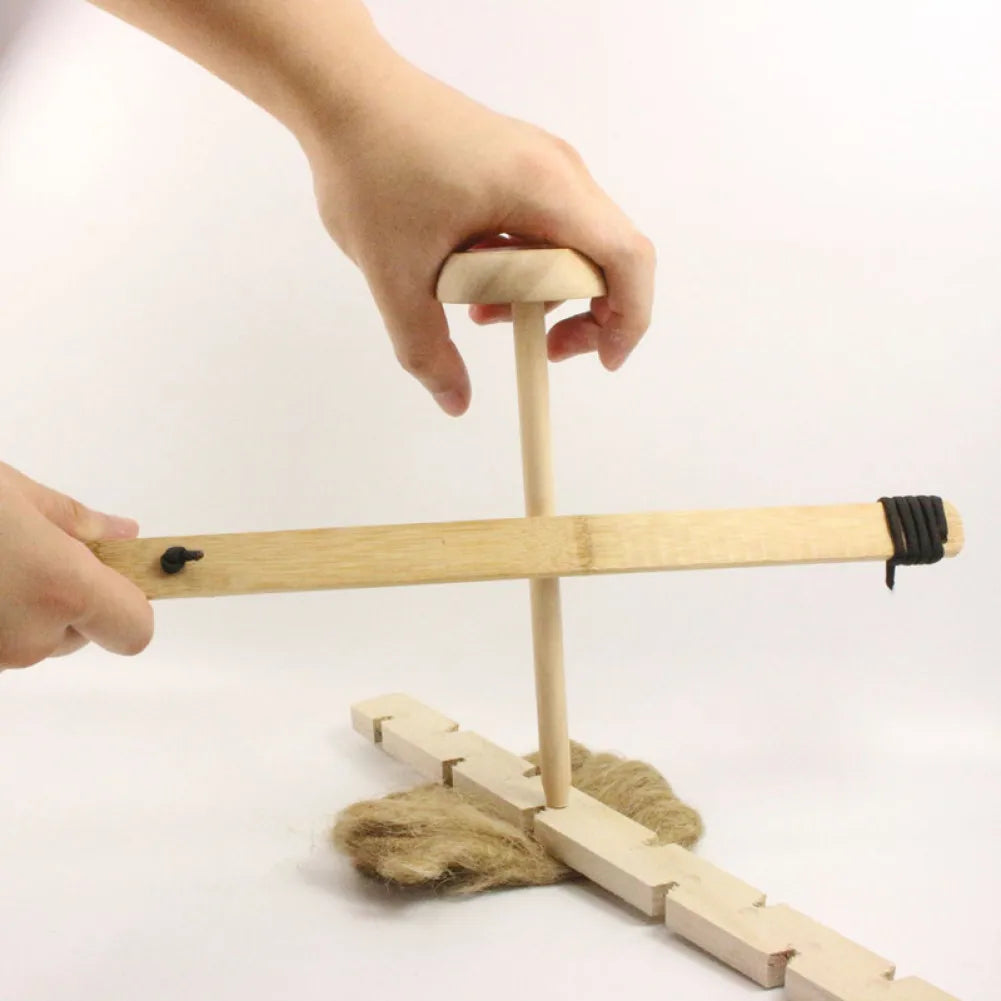 Primitive Fire Starter Tool Wood Bow Drill