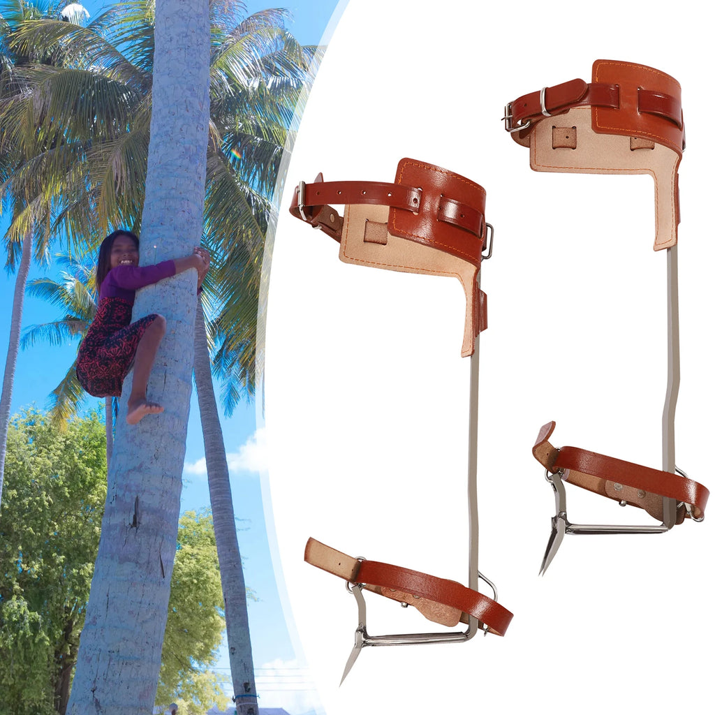 Double Claw Climbing Tool, Stainless Steel with Thickened Pedal