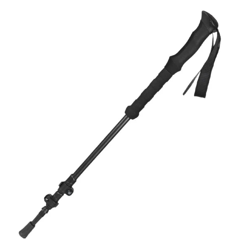 Carbon Fiber Hiking Poles Adjustable Shockproof Trekking Stick