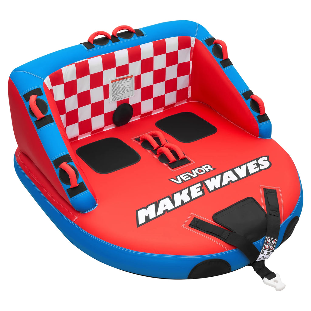 Towable Tubes for Boating with Full Nylon Cover Dual Tow Points