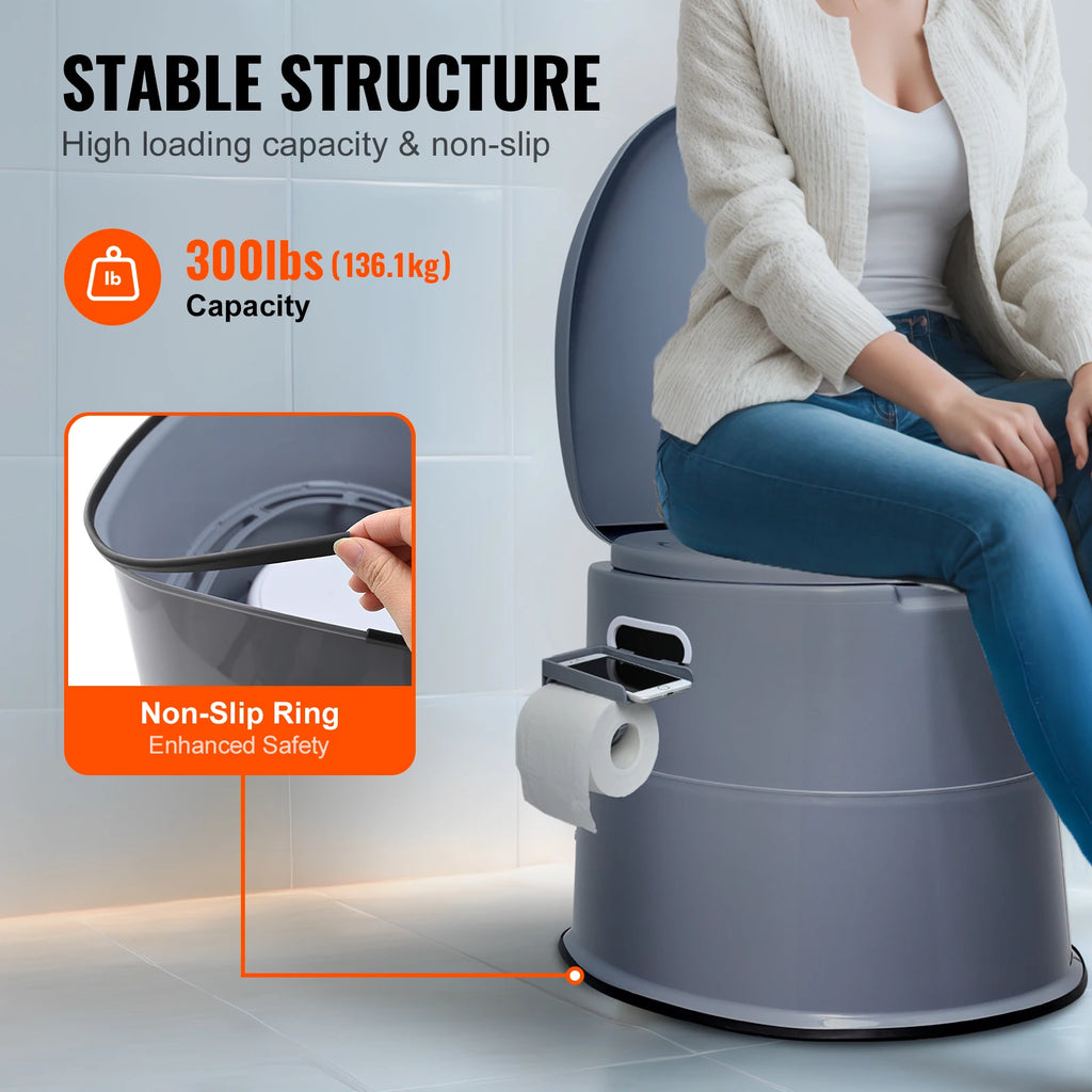 Portable Travel Toilet for Outdoor Camping LongRoad Trip