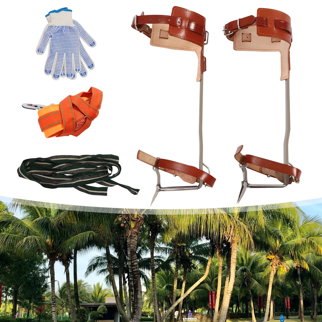Double Claw Climbing Tool, Stainless Steel with Thickened Pedal