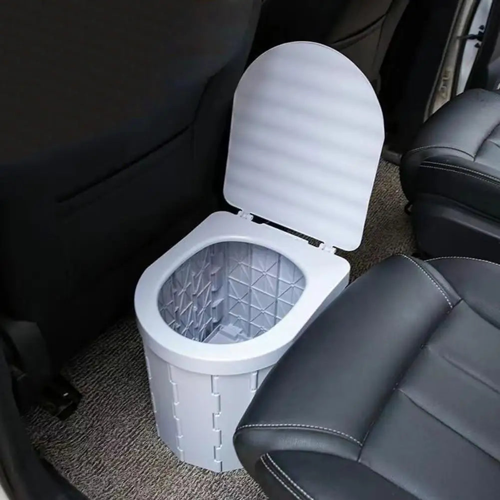 Folding Toilet for Outdoors, Road Trips, Heavy Duty