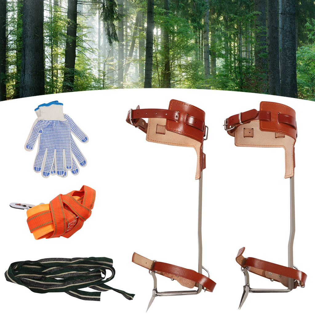 Double Claw Climbing Tool, Stainless Steel with Thickened Pedal
