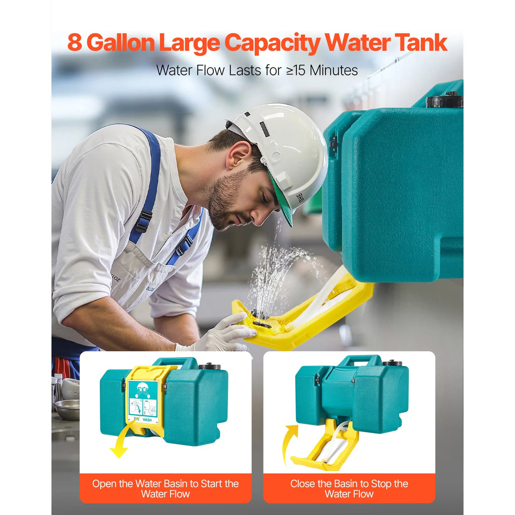 Portable Eye Wash Station OSHA-Approved