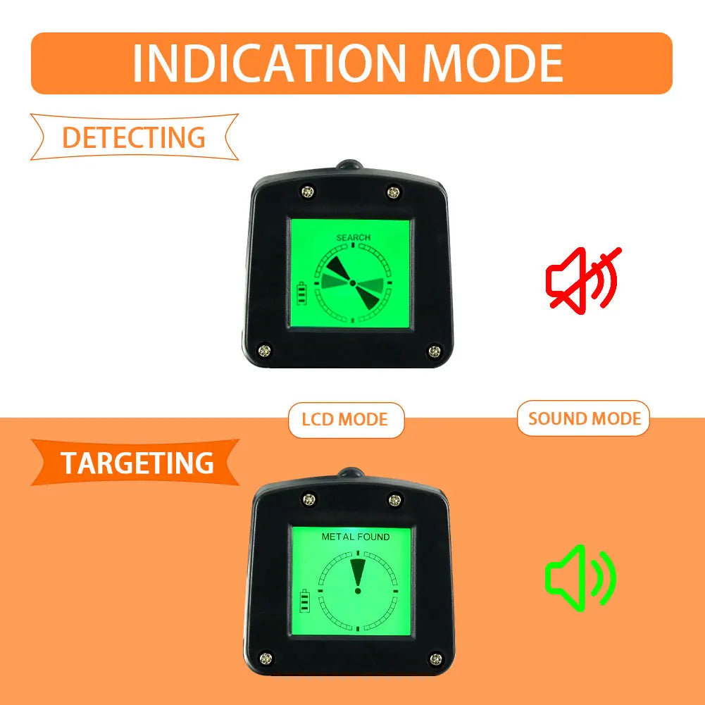 Metal Detector Waterproof Adjustable 30" to 42"